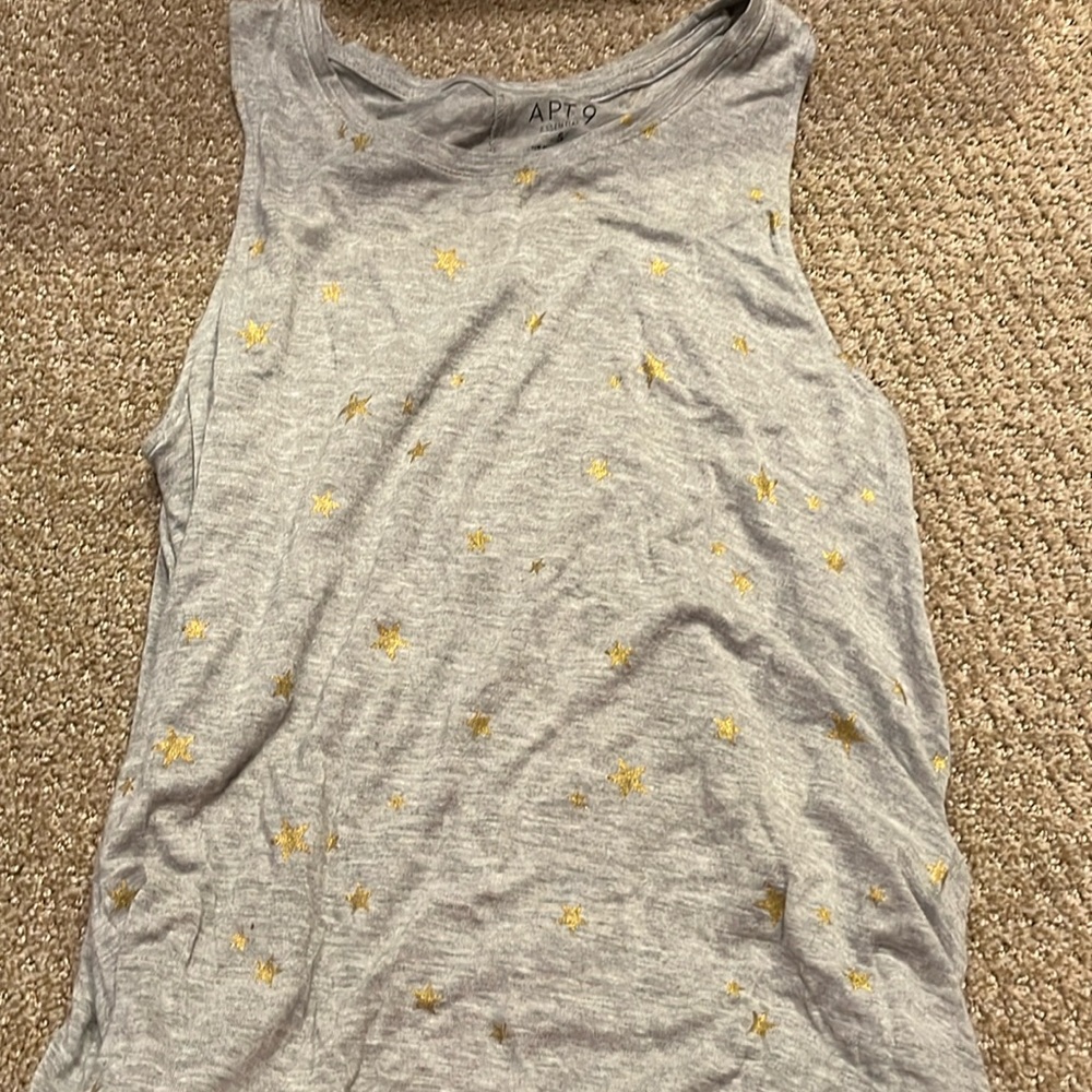 gray stars tanktop